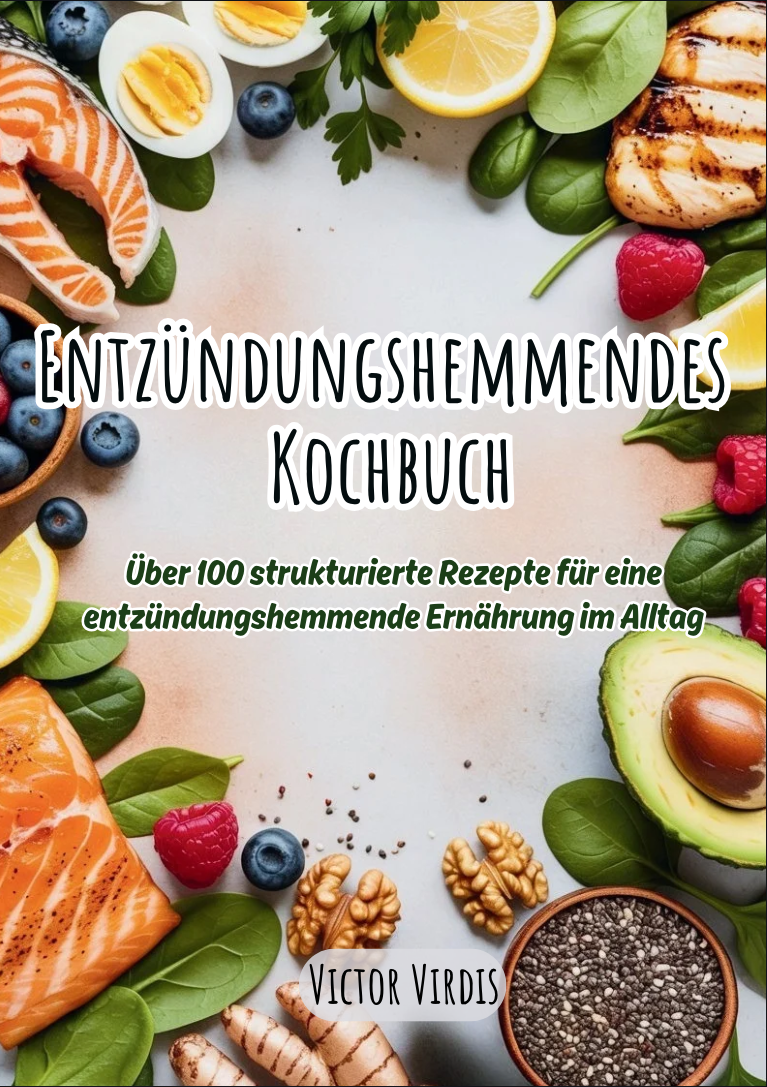 Entzündungshemmendes Kochbuch - Entzündungen natürlich reduzieren – mit über 100 köstlichen Rezepten